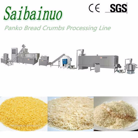 Panko Bread Crumbs Making Machine/Processing Line
