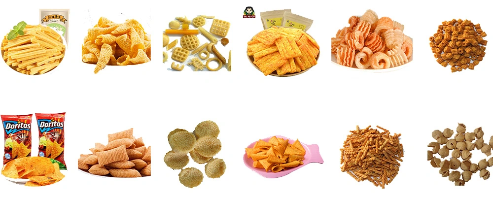 Pringles Potato Chips Production Line Fried Snacks Food Making Extruder