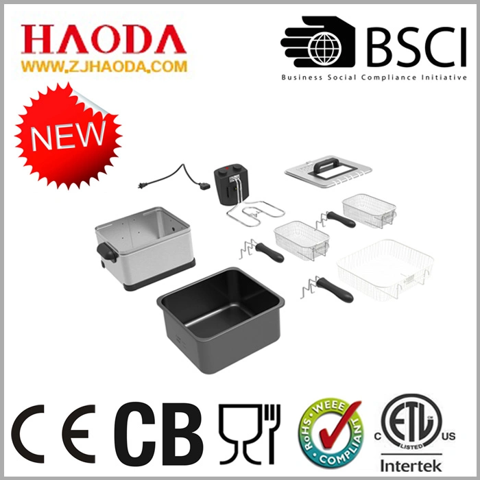 Best Seller Restaurant Continuous Industrial Use Fried Chicken Machine Electric Deep Fryer with Timer