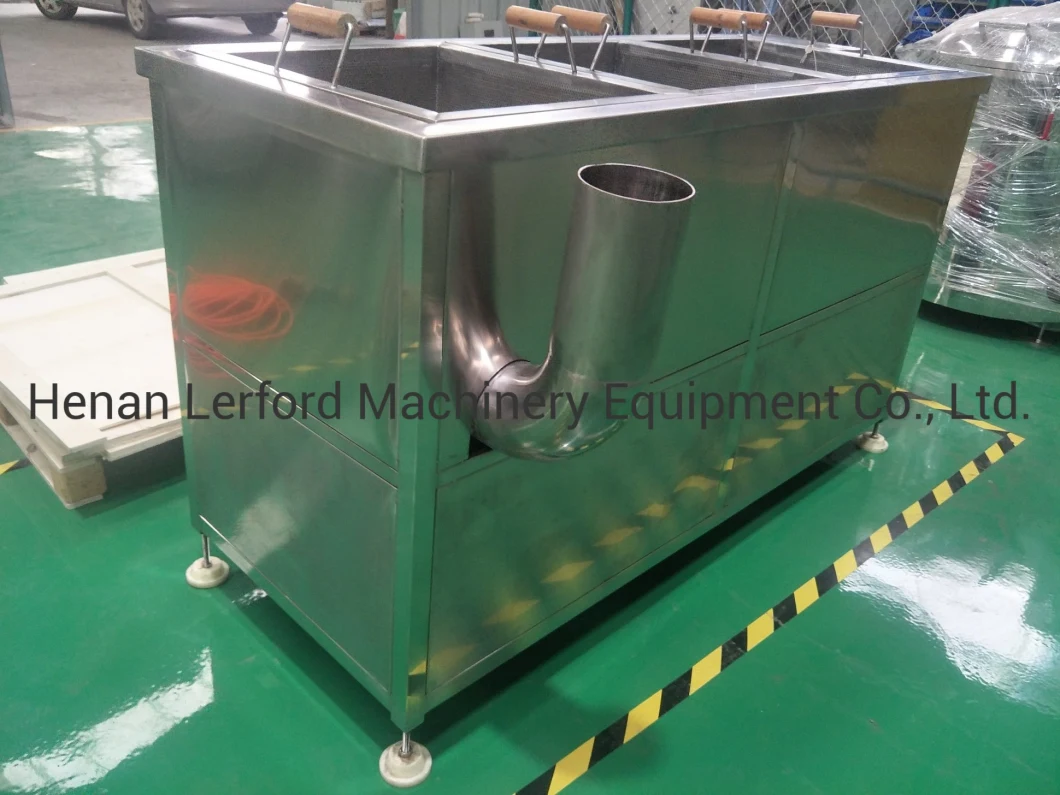 Gas and Electric Automatic Snack Pellet Frying Machine Conveyor Belt Continuous Fryer