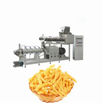 Automatische Brat-6-Snack-Food-Produktionslinie/Braten-Snacks pelletieren gebratene Snack-Chips, die Maschine herstellen