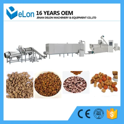 China Factory Tier Haustier Hund Katze schwimmende Fischfutter Pellet Produktionsmaschine Snacks Lebensmittelverarbeitung Herstellung Extrusionslinie