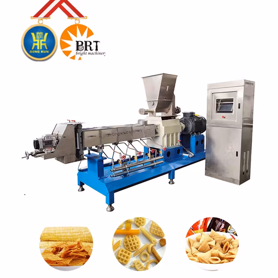 Effiziente Verarbeitungslinie für frittierte, knusprige Snacks und Cassava-Chips